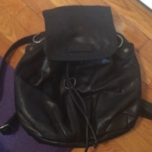 Frye leather backpack